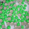 Iron on metal studs fluo neon colors for clothing round dome studs